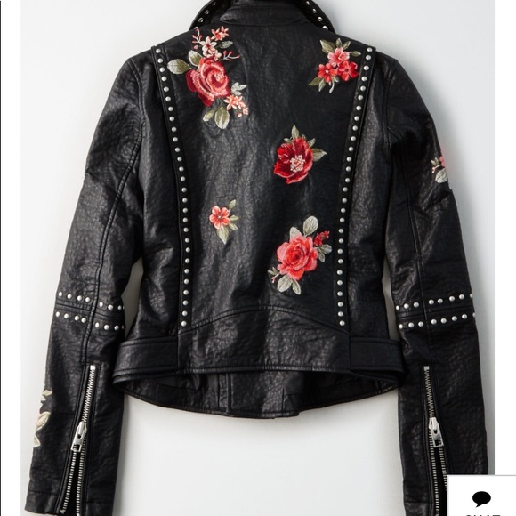 Last One 🌟 NWT - American Eagle Moto Jacket - Picture 2 of 8